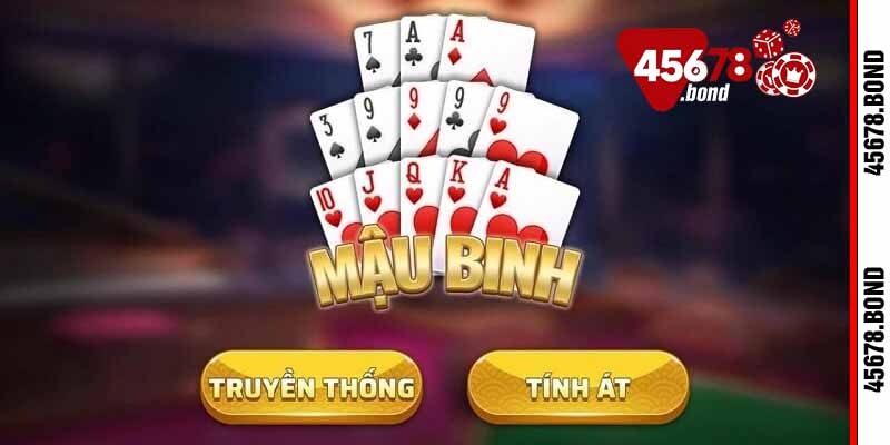 Game bài mậu binh online tại 45678